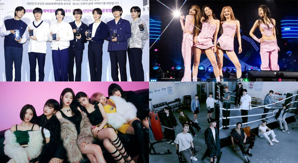 K-Pop idol group brand value rankings for May: BTS, BLACKPINK, IVE, & Seventeen