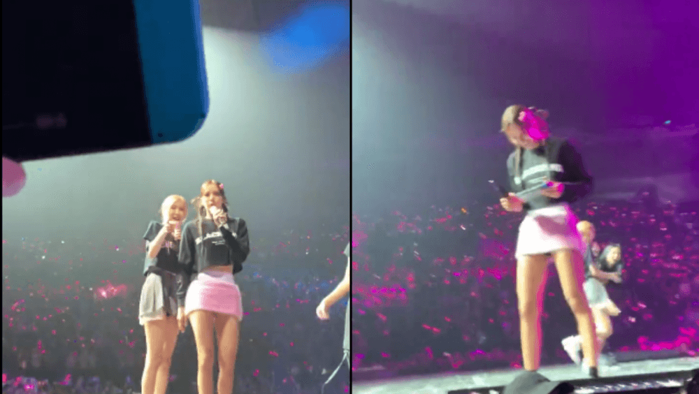 BLACKPINK's Lisa goes viral for her hilarious interaction with a Blink's Nintendo Switch at Melbourne Concert