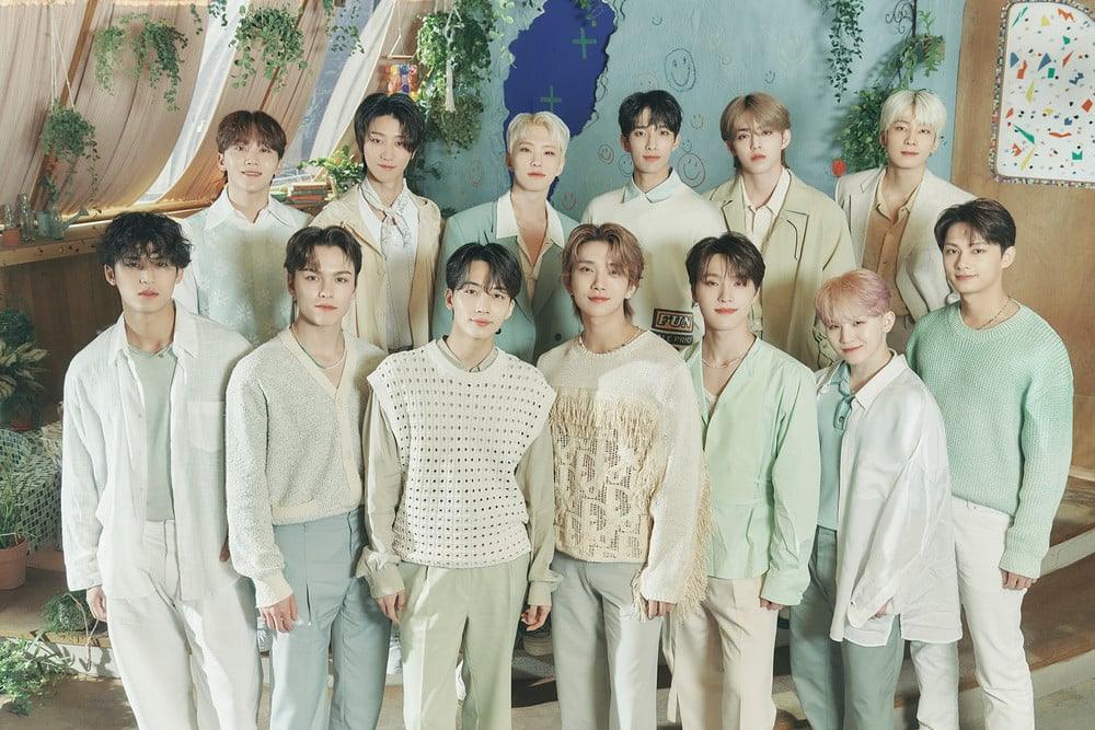 Seventeen impress with daily chart records of re-release of past albums