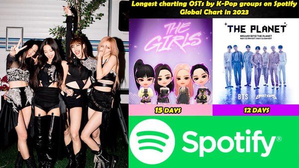 “The Girls” by BLACKPINK is now the Longest-Charting OST by a K-pop Group on Spotify Global in 2023