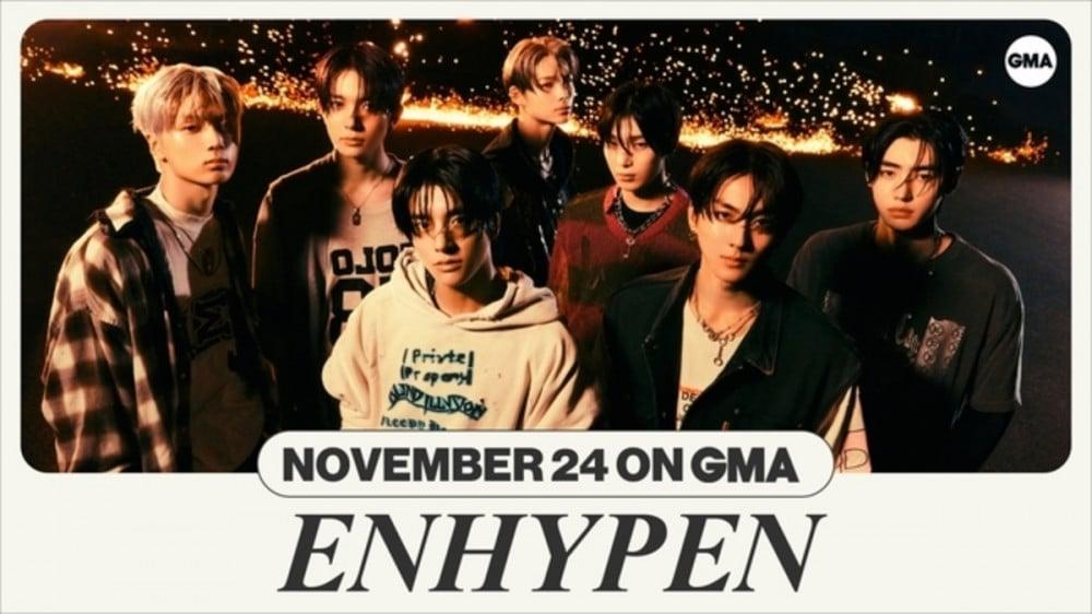 ENHYPEN to make morning TV debut with 'Good Morning America'