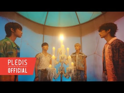 Seventeen entices fans with their charm in the official "Spell" music video AKP STAFF