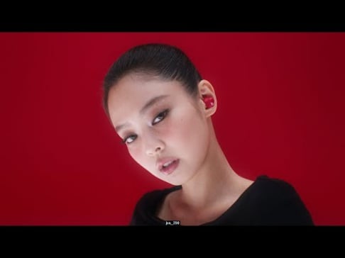 BLACKPINK's Jennie stuns in a slick back ponytail for new 'Beats Solo Buds' campaign