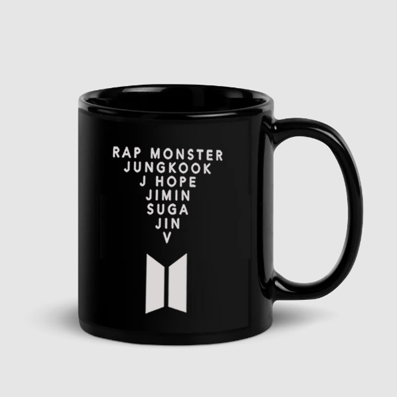 BTS Black Mug