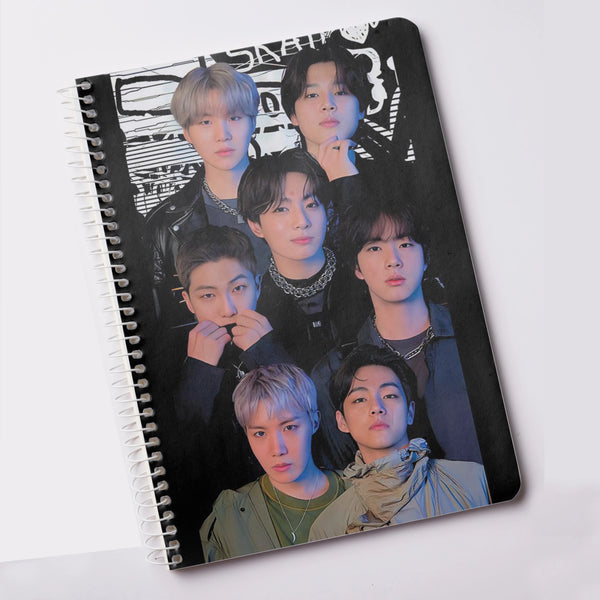 BTS Members Spiral Notebook For Army Fans - BT21