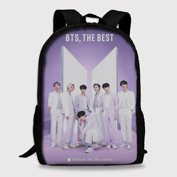 BTS The Best Army Backpack With Laptop Partition Digital Printed Bag