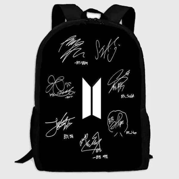 bts autograph backpack