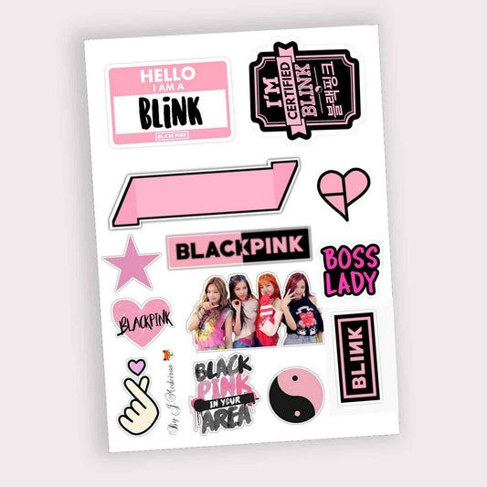 Blackpink Stickers for Blink Army Boys and Girls Kpop Uncut - Kpop Store Pakistan