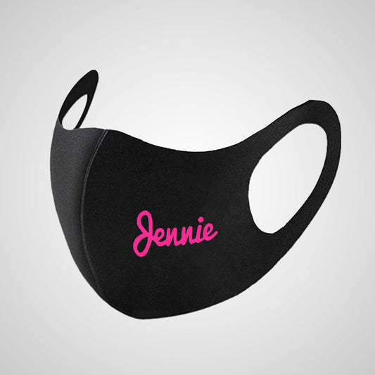 BLACKPINK JENNIE NAME MASK - Kpop Store Pakistan