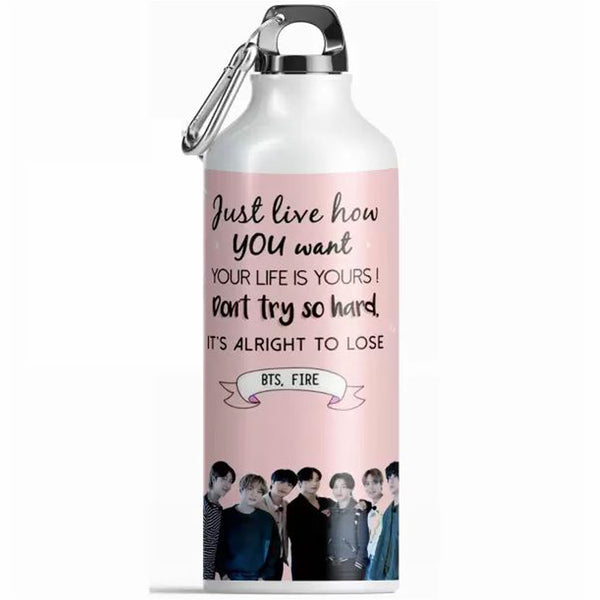 bts fire water bottle