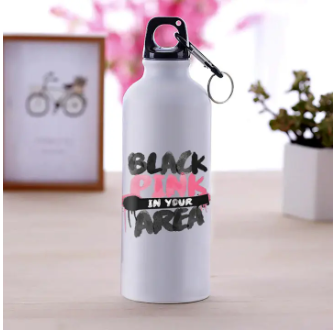 Blackpink Bottle ARMY Girls Korean Music Band Water Bottle