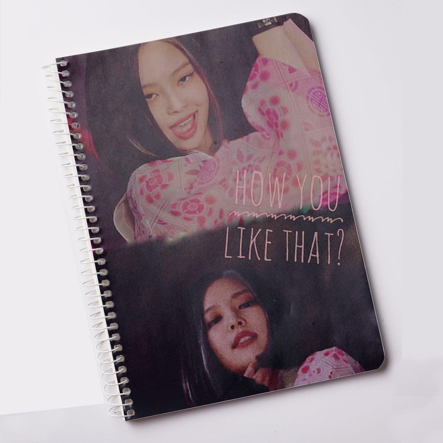 BLACKPINK JENNIE NOTEBOOK HOW YOU LIKE THAT KPOP PRINTED (A5) - Kpop Store Pakistan