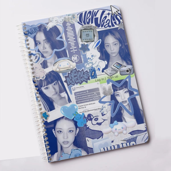 New Jeans Girls Notebook For K-pop Fans