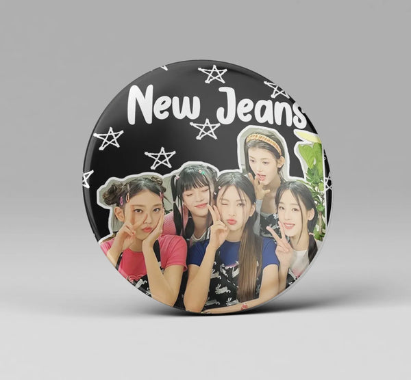 New Jeans Badge Bunnies Members For Kpop Fans