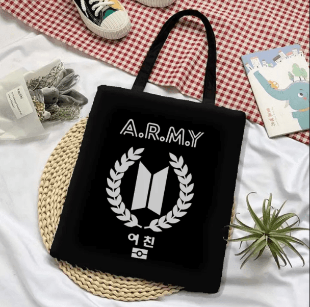 BTS Army Tote Bag For Kpop Fans - Kpop Store Pakistan