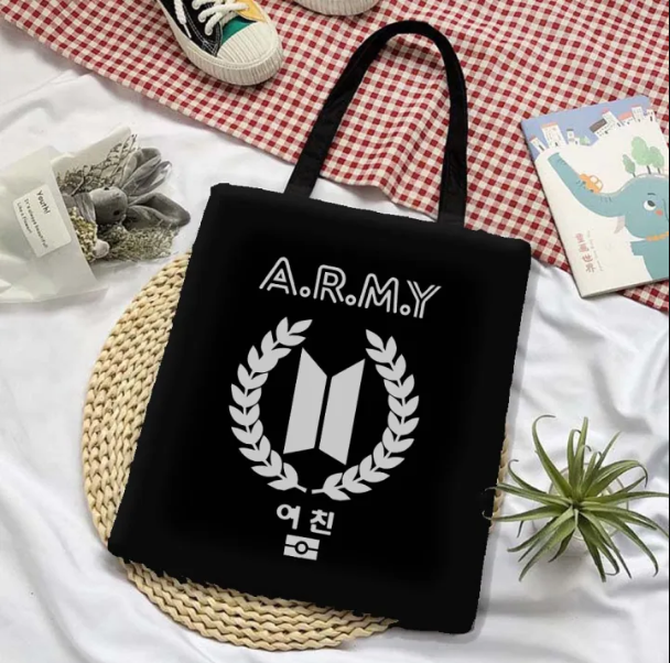 BTS Army Tote Bag For Kpop Fans