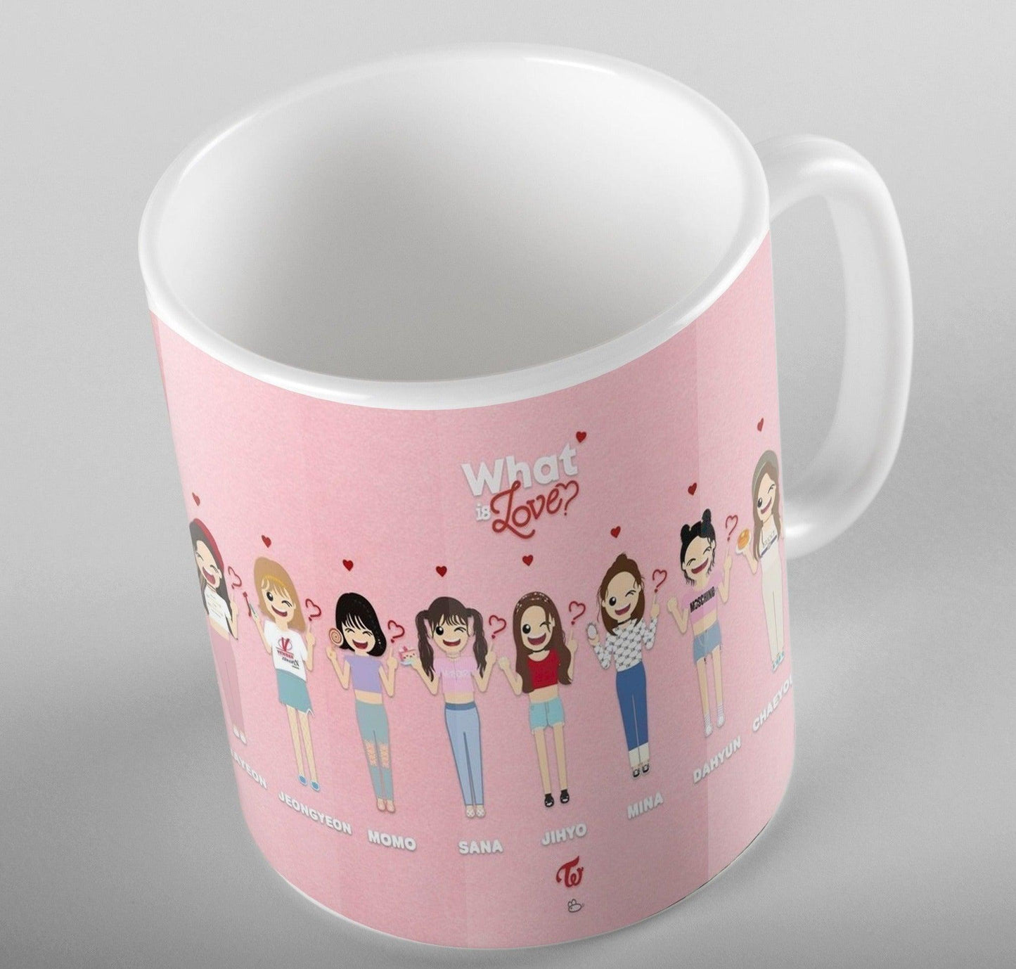 Twice Girls Cartoon Picture Mug For K-pop Fans - Kpop Store Pakistan