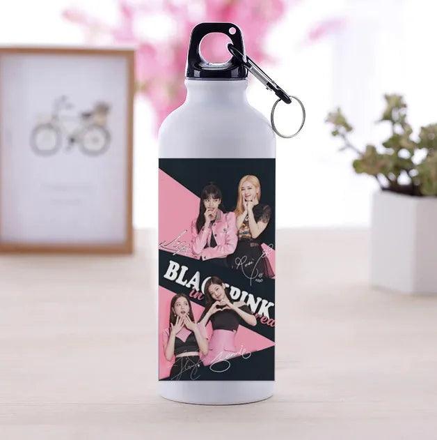 Cute Blackpink Water Bottle For Blink Army Fans Girls And Boys - Kpop Store Pakistan