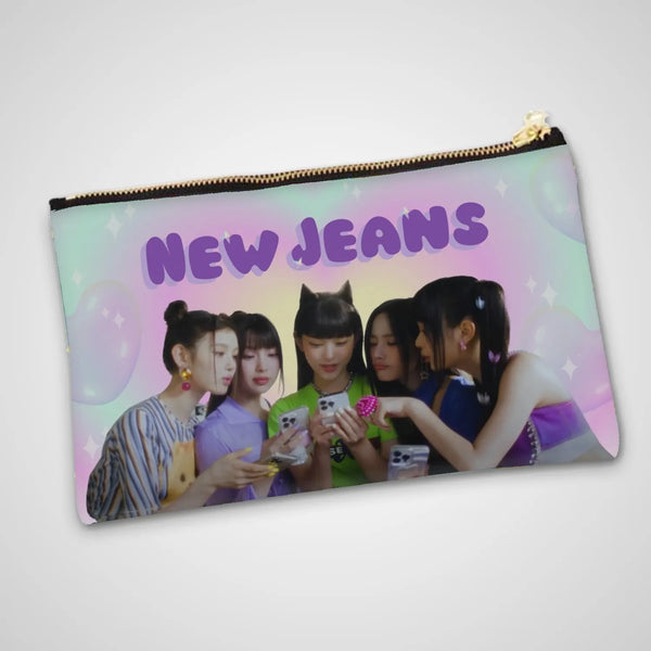 New Jeans Pouch Girls Band For Kpop Bunnies Fans