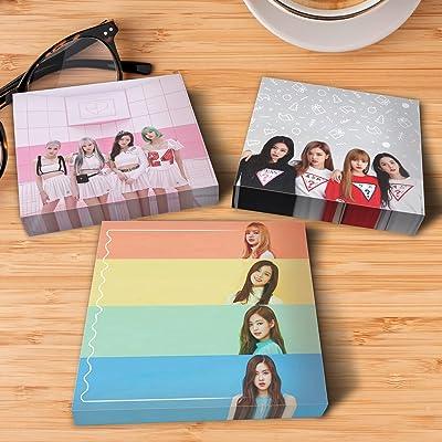 Blackpink Memo Pads Cute Design for Girls Boys Army (Set of 3) - Kpop Store Pakistan