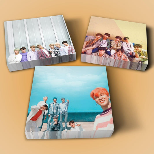 BTS Memo Pads Group Design for Girls Boys Army (Set of 3) - Kpop Store Pakistan