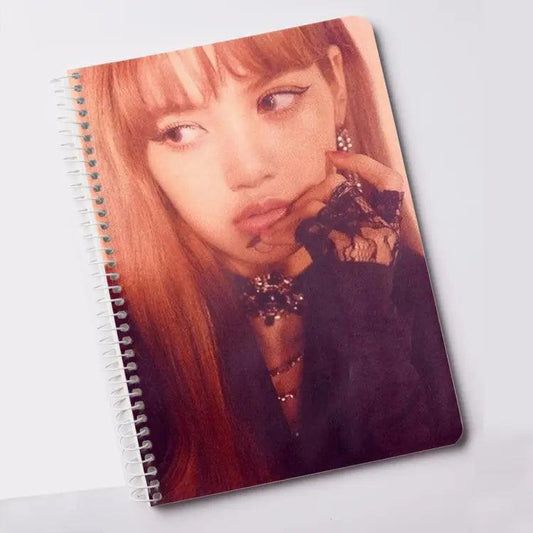 BLACKPINK Notebook Cute Lisa Stylish lalisa Notepad for Fans (A5) - Kpop Store Pakistan