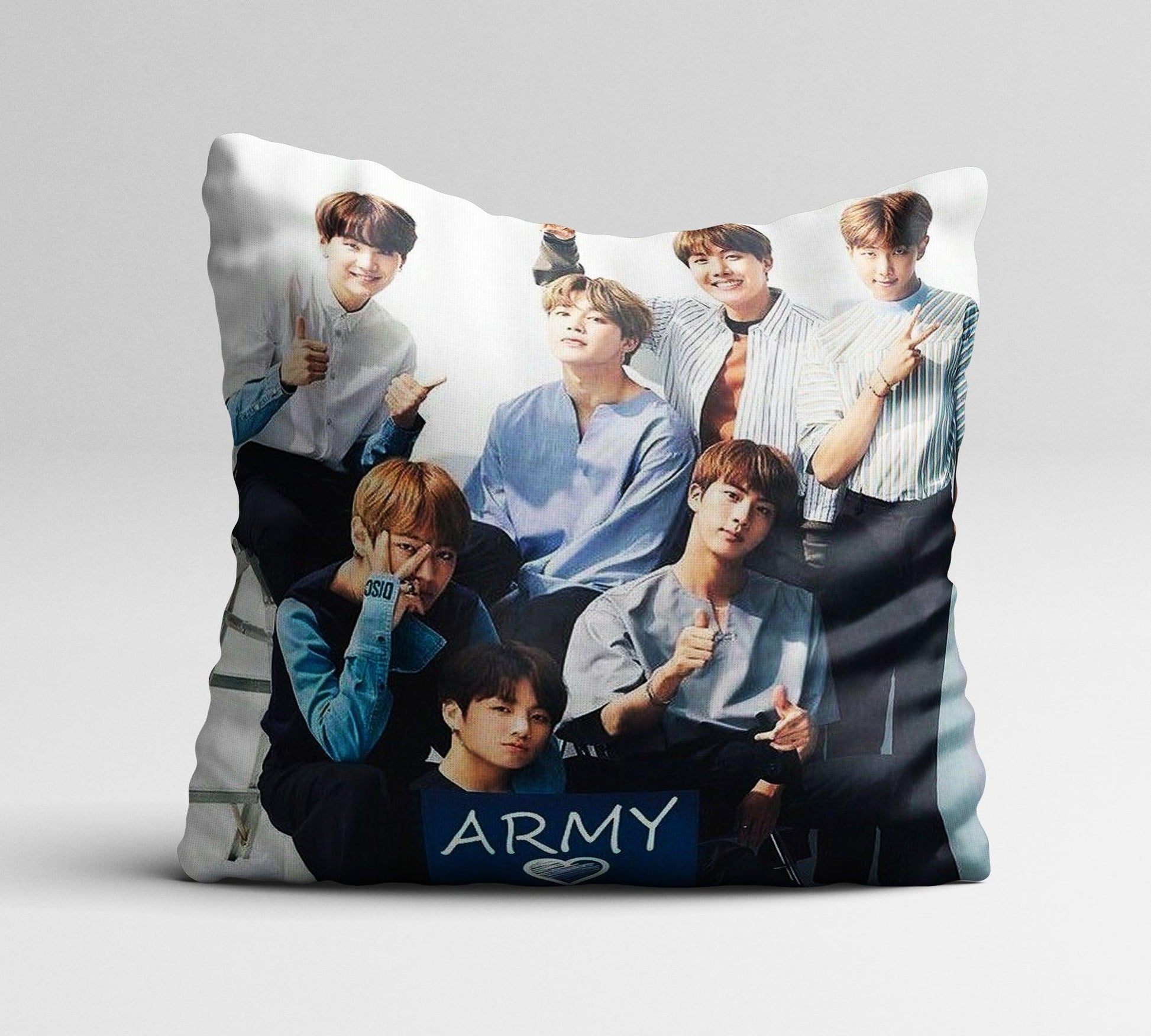 BTS Army Cushion With Filler For Army Fans - Kpop Store Pakistan