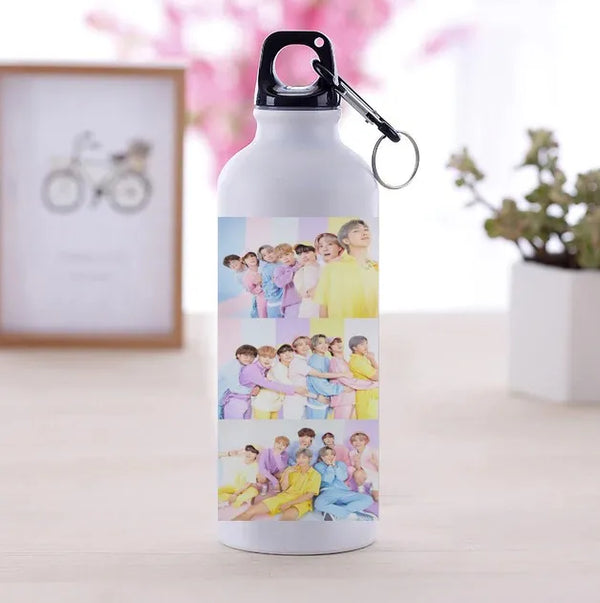 Bts Water Bottle Stainless Steel For Kpop Army Members Fans