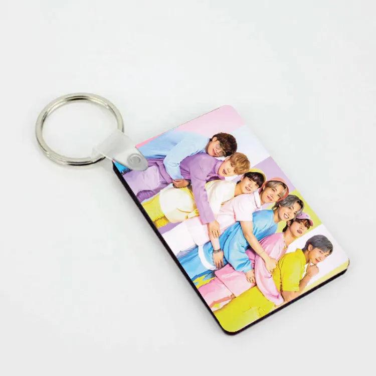 KPOP BTS Keychain Boys Acrylic Ring BTS Key Ring - Kpop Store Pakistan