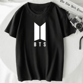 BTS Tshirt for Army Girls KPOP Tee Tops Premium Quality - Kpop Store Pakistan