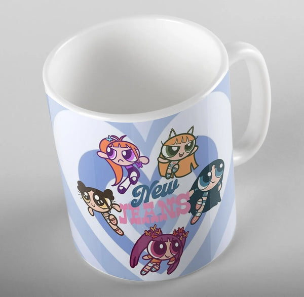 Power Puff Girls Mug For New Jeans Fans