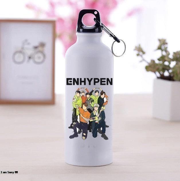 k-pop enhypen water bottle