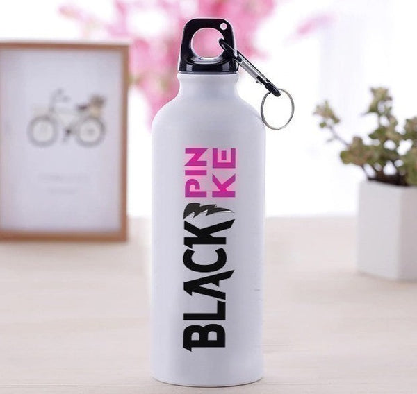 Black pink Water Botlle For Blink Fans