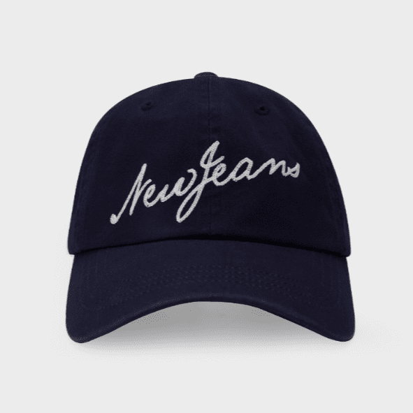 new jeans logo cap