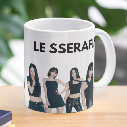 Le Sserafim Mug For K-pop Girls Fans