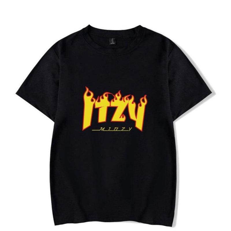 Itzy Flame T-Shirt For K-pop Fans