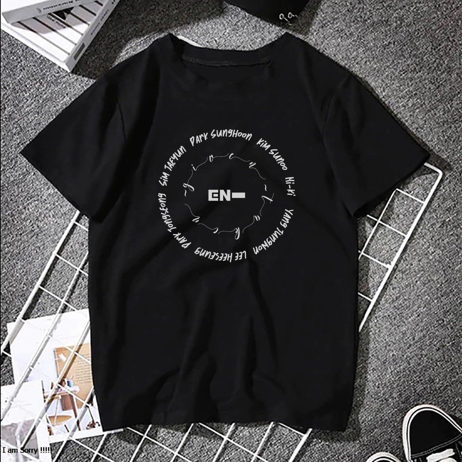 Enhypen Logo Tshirt For Kpop Fans - Kpop Store Pakistan