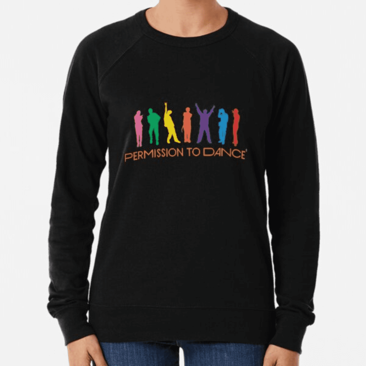 Permission To Dance Sweatshirt For Korean Band K-pop BT21 - Kpop Store Pakistan