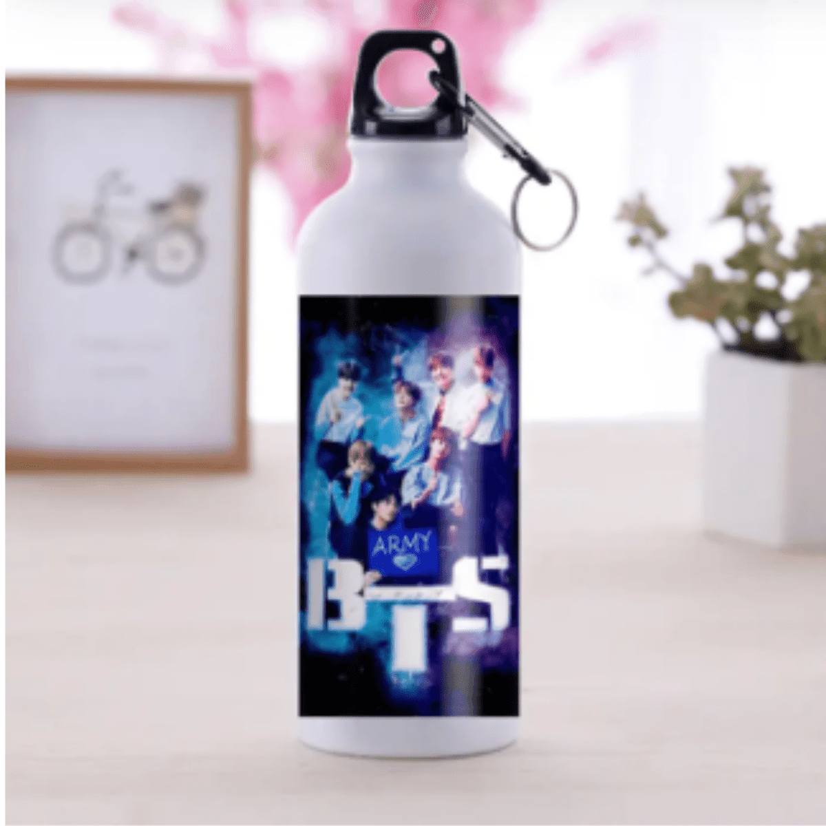 BTS Water bottle for K-pop Army Stainless Steel 600ML - Kpop Store Pakistan