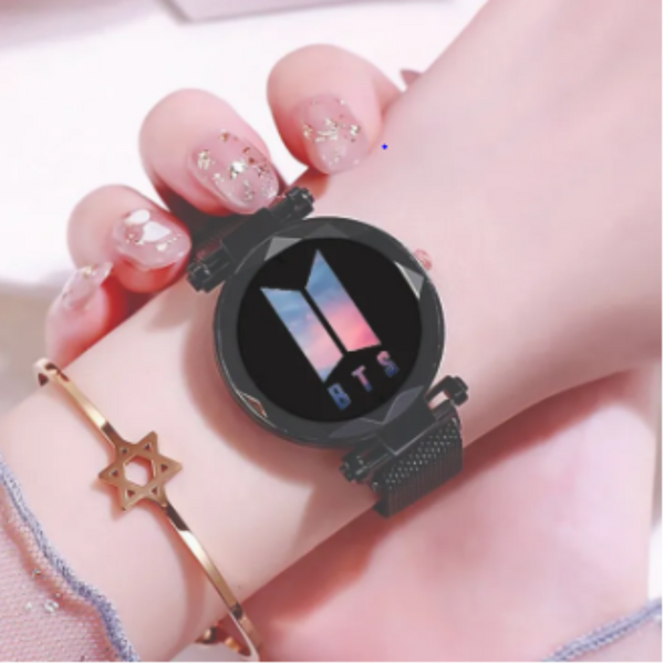 BTS Magnetic Watch for Army Kpop BT21 Wrist Watch