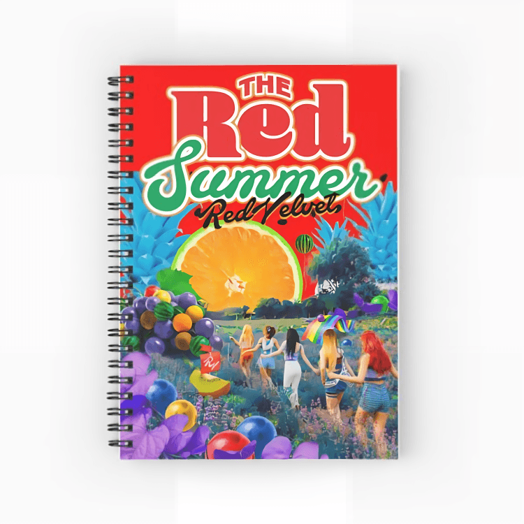 Red Velvet The Red Summer 02 Notebook For ReVeluvs fans - Kpop Store Pakistan