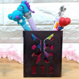 BTS Pen Holder K-Pop Stationery for Army Bangtan Boys Storage Box