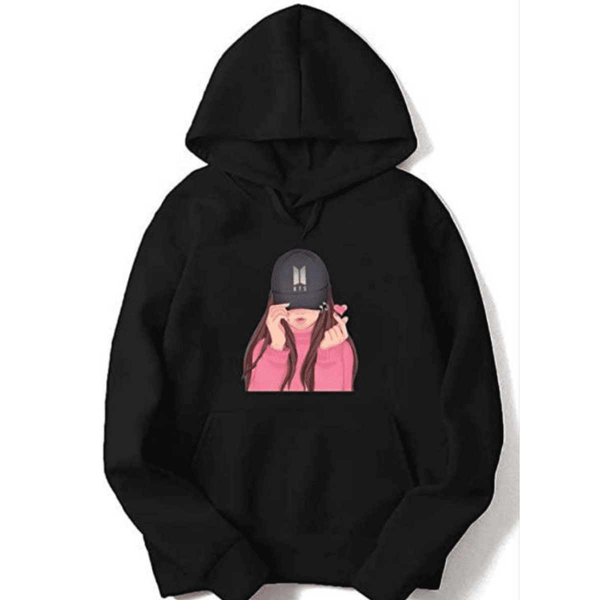 Bts Hoodie For Army Girl Kpop Fans Premium Quality - Kpop Store Pakistan