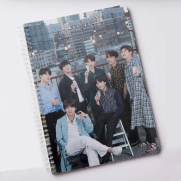 Smart Army Notebook BTS Design Note pad Signature Printed (A5)