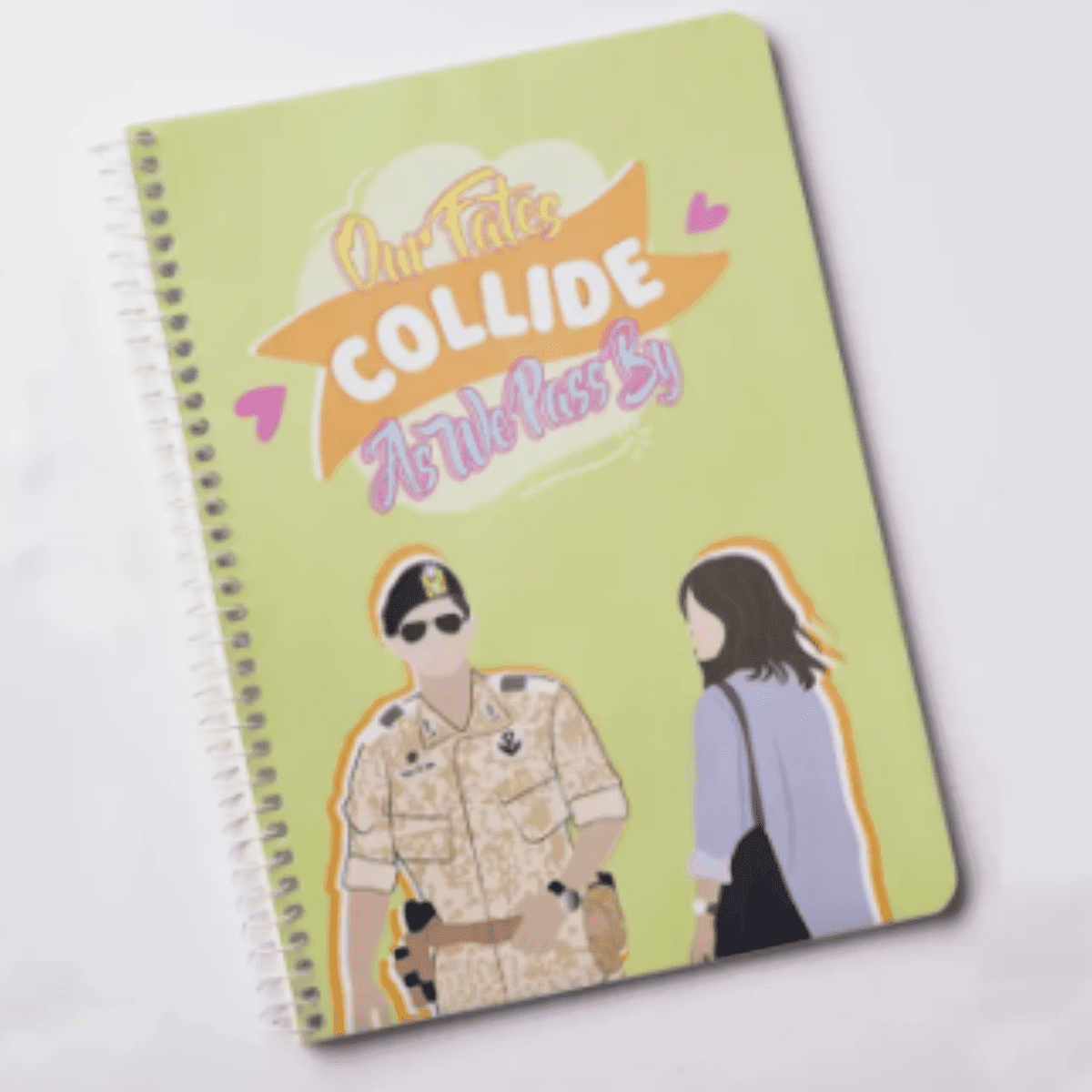 K-Drama Notebook Descendants Of The Sun Notepad Korean Drama - Kpop Store Pakistan