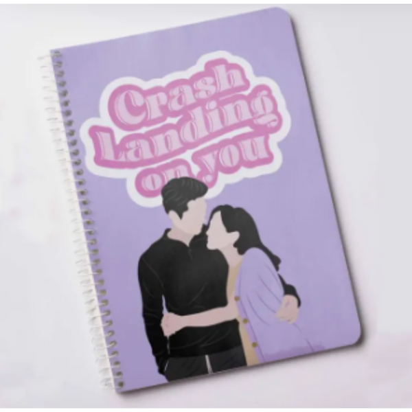 K-Drama Notebook Crash Landing On You Notepad Korean Drama