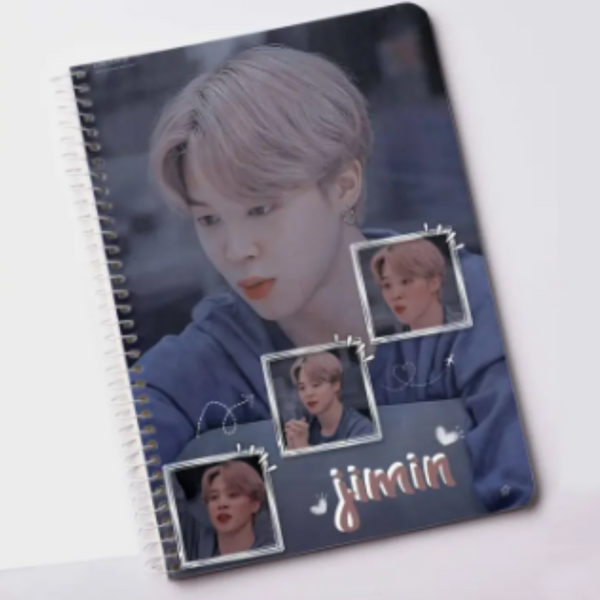 Jimin Notebook BTS Member Bangtan Boys Kpop Army Printed Notepad