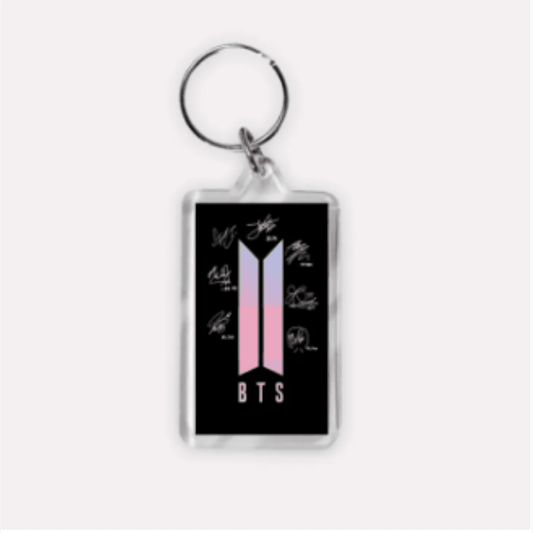 BTS Keychain for Army Acrylic Keyring KPOP Fandom Gift - Kpop Store Pakistan