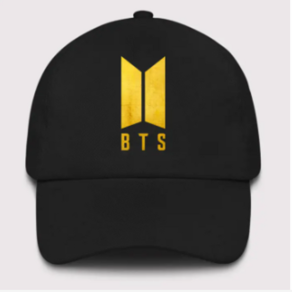 BTS Caps for Men Stylish Black Fashion Hat