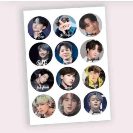 bts sticker sheet